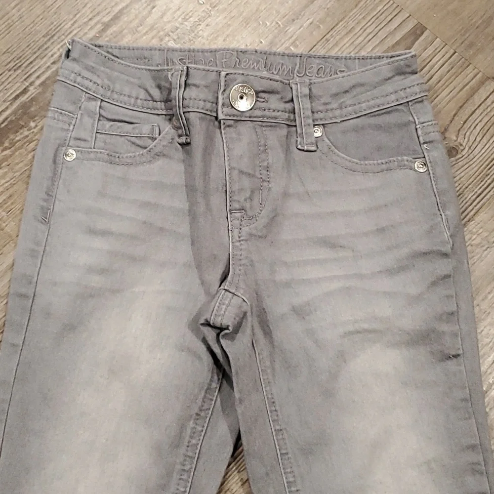 Justice Premier Super Skinny Simply Low Jeans Size 8